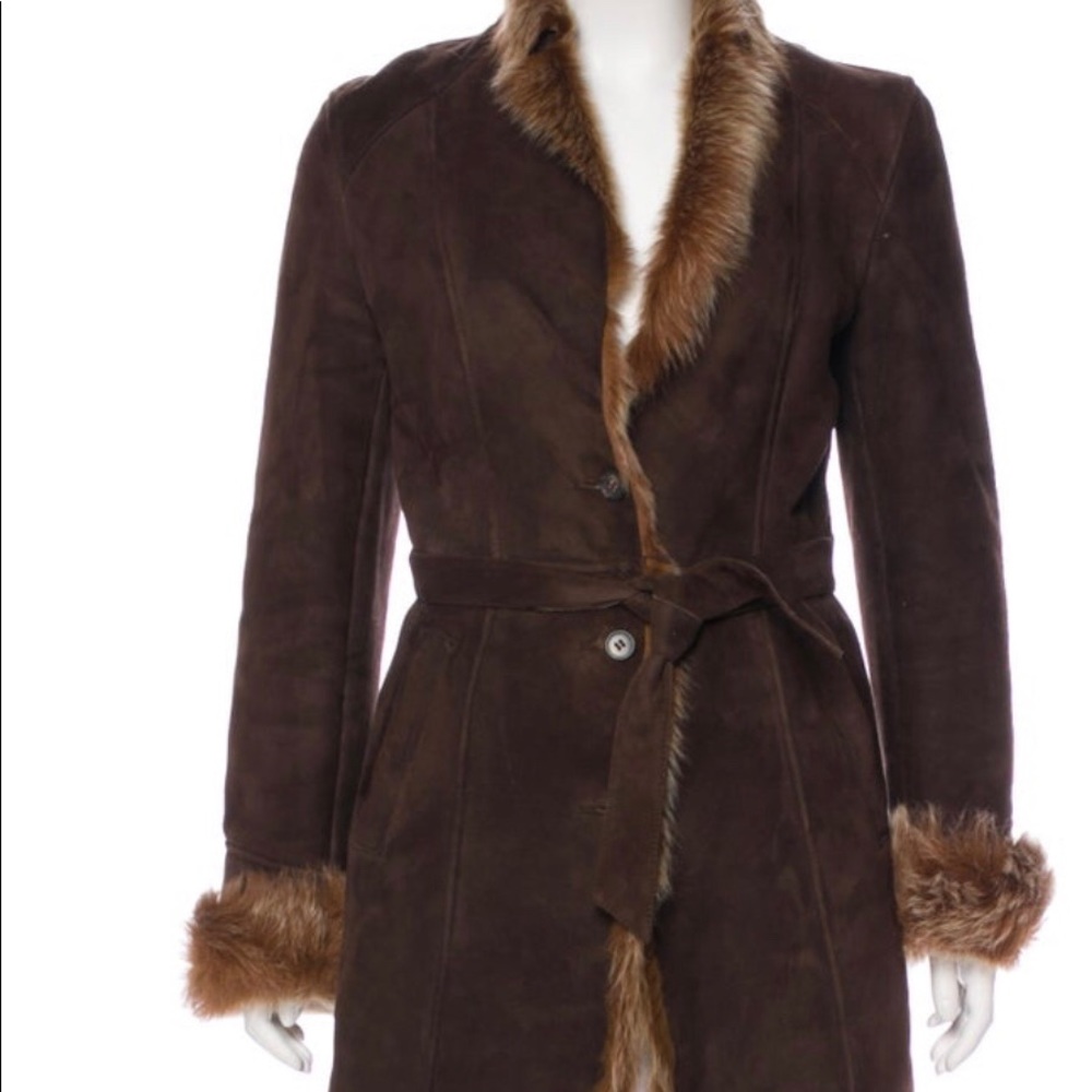 ⭐️CO-OP Shearling Belted Coat⭐️